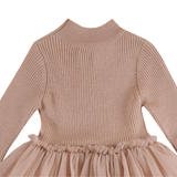 Lotus Dress - Light Coral van Donsje Amsterdam | Kids Conceptstore Le Fanfare