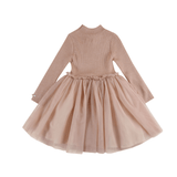 Lotus Dress - Light Coral van Donsje Amsterdam | Kids Conceptstore Le Fanfare