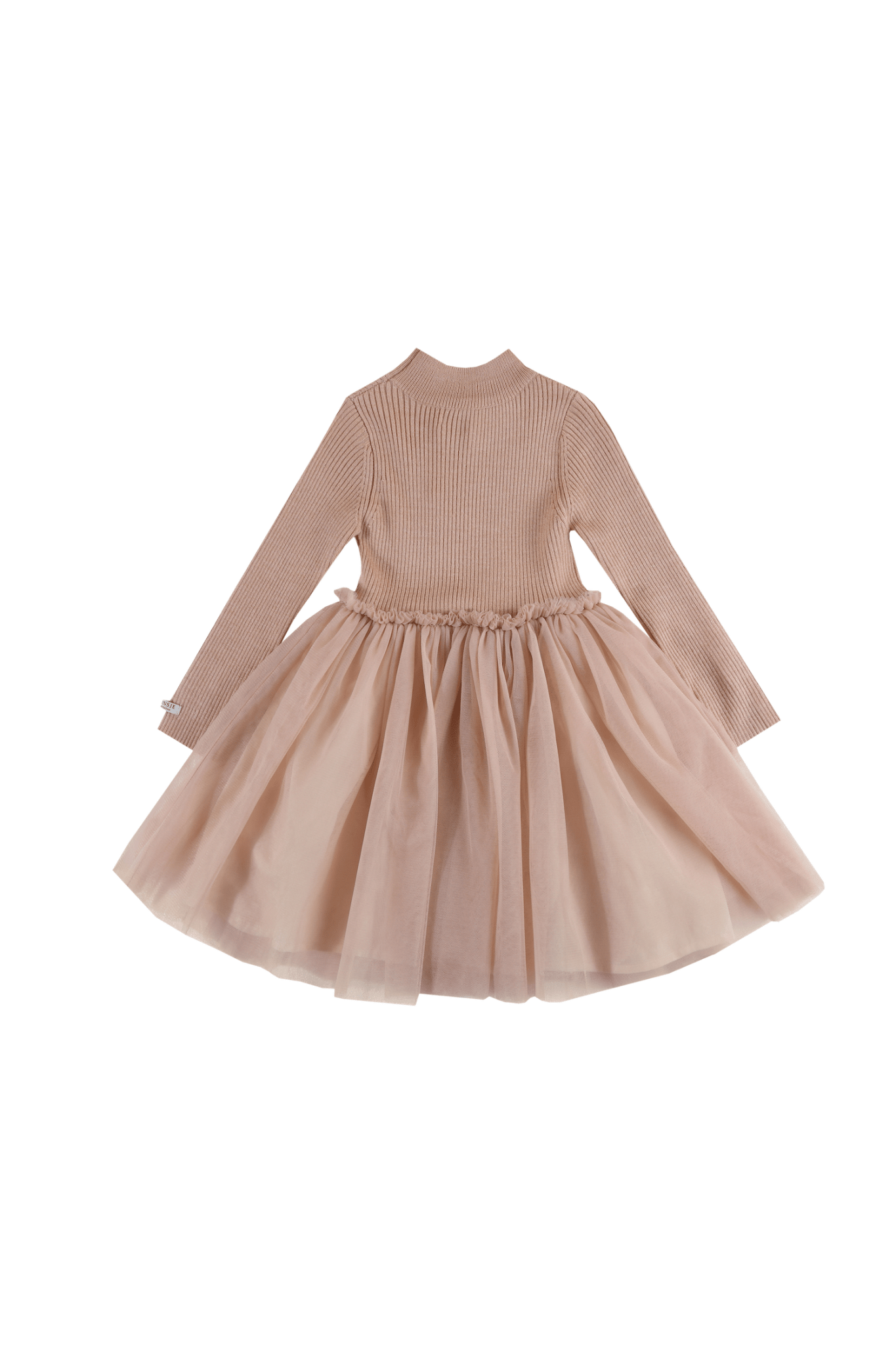Lotus Dress - Light Coral van Donsje Amsterdam | Kids Conceptstore Le Fanfare