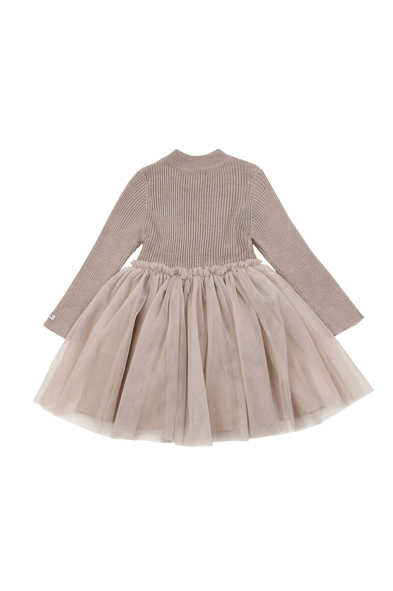 Lotus Dress - Rose Grey van Donsje Amsterdam | Kids Conceptstore Le Fanfare