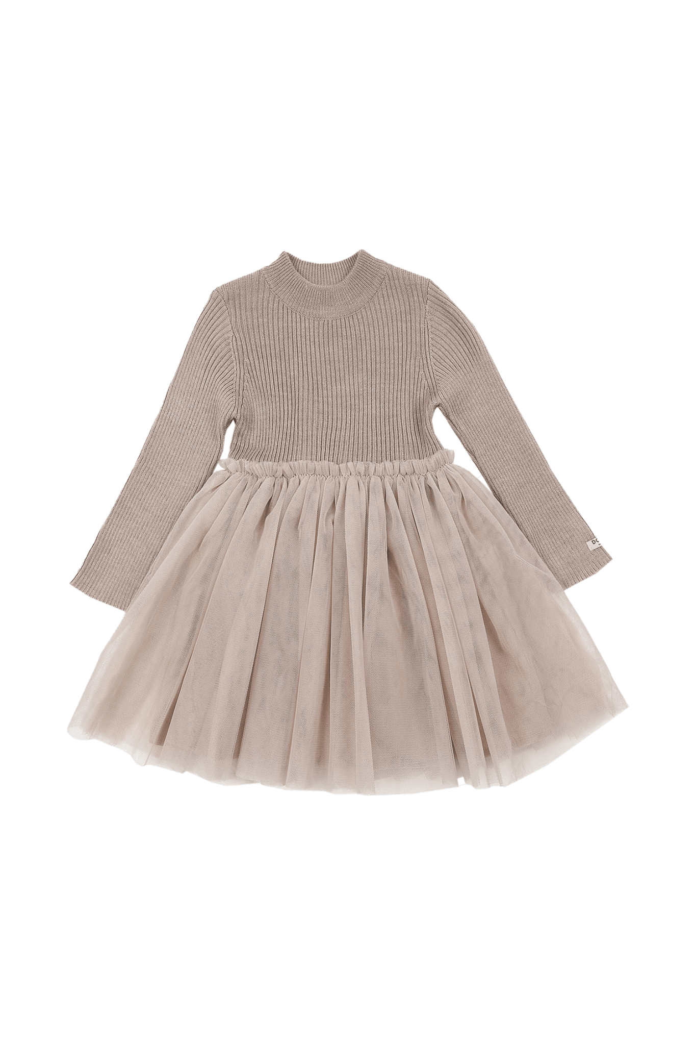 Lotus Dress - Rose Grey van Donsje Amsterdam | Kids Conceptstore Le Fanfare