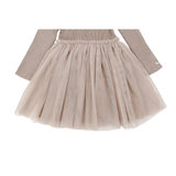 Lotus Dress - Rose Grey van Donsje Amsterdam | Kids Conceptstore Le Fanfare