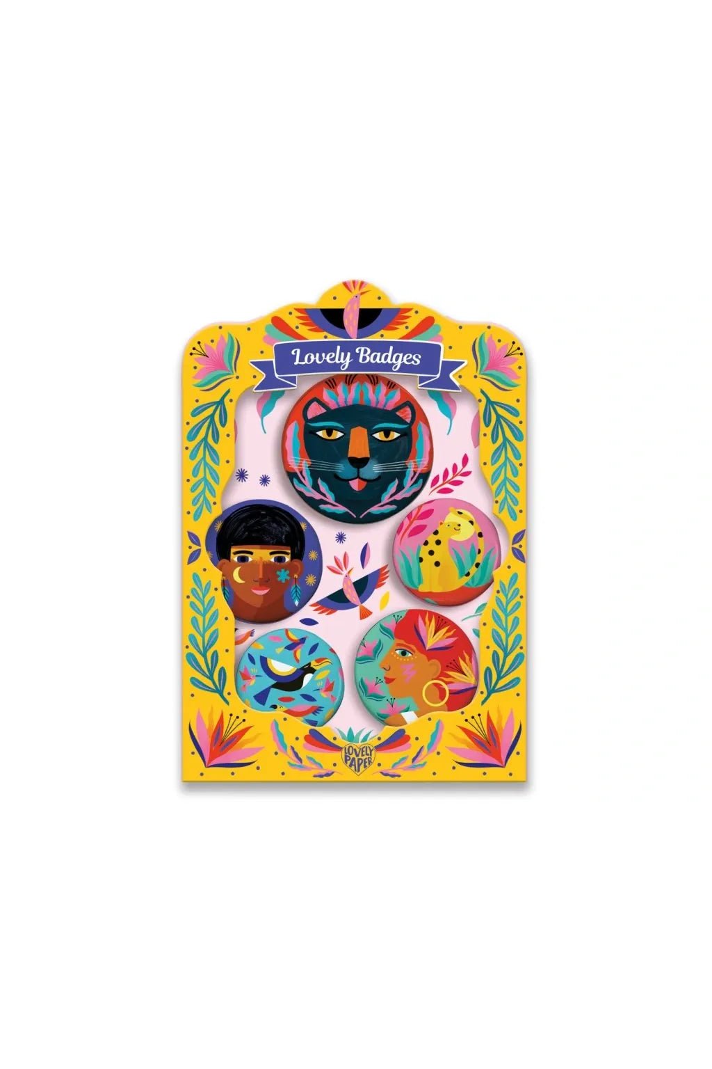 Lovely badges Wild van Djeco | Kids Conceptstore Le Fanfare