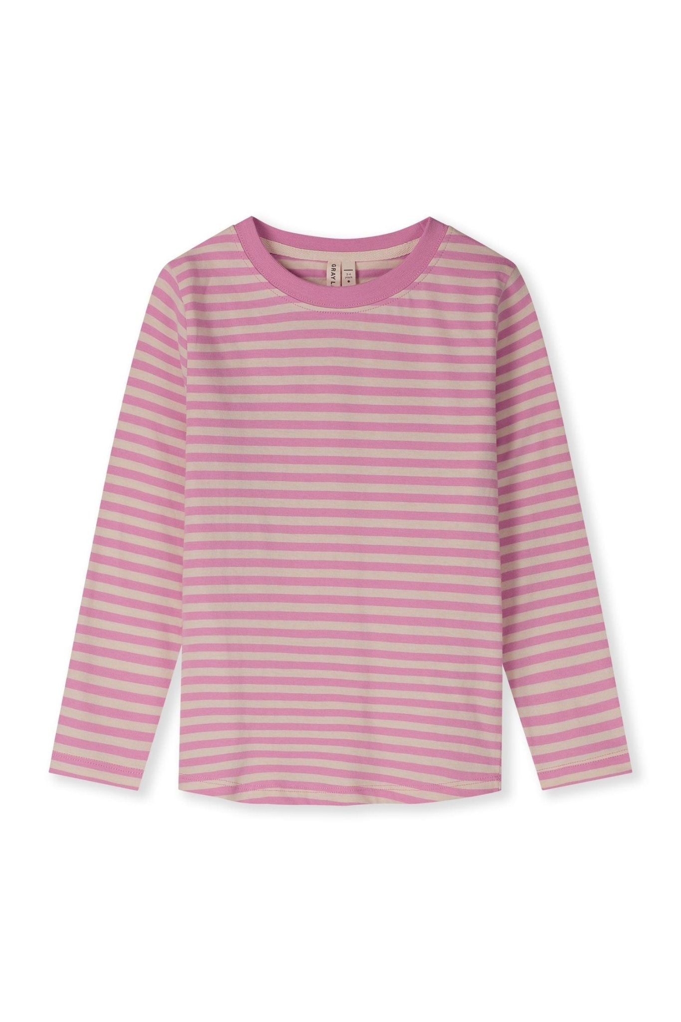 L/S Tee | Bubblegum - Cream van Gray Label | Kids Conceptstore Le Fanfare