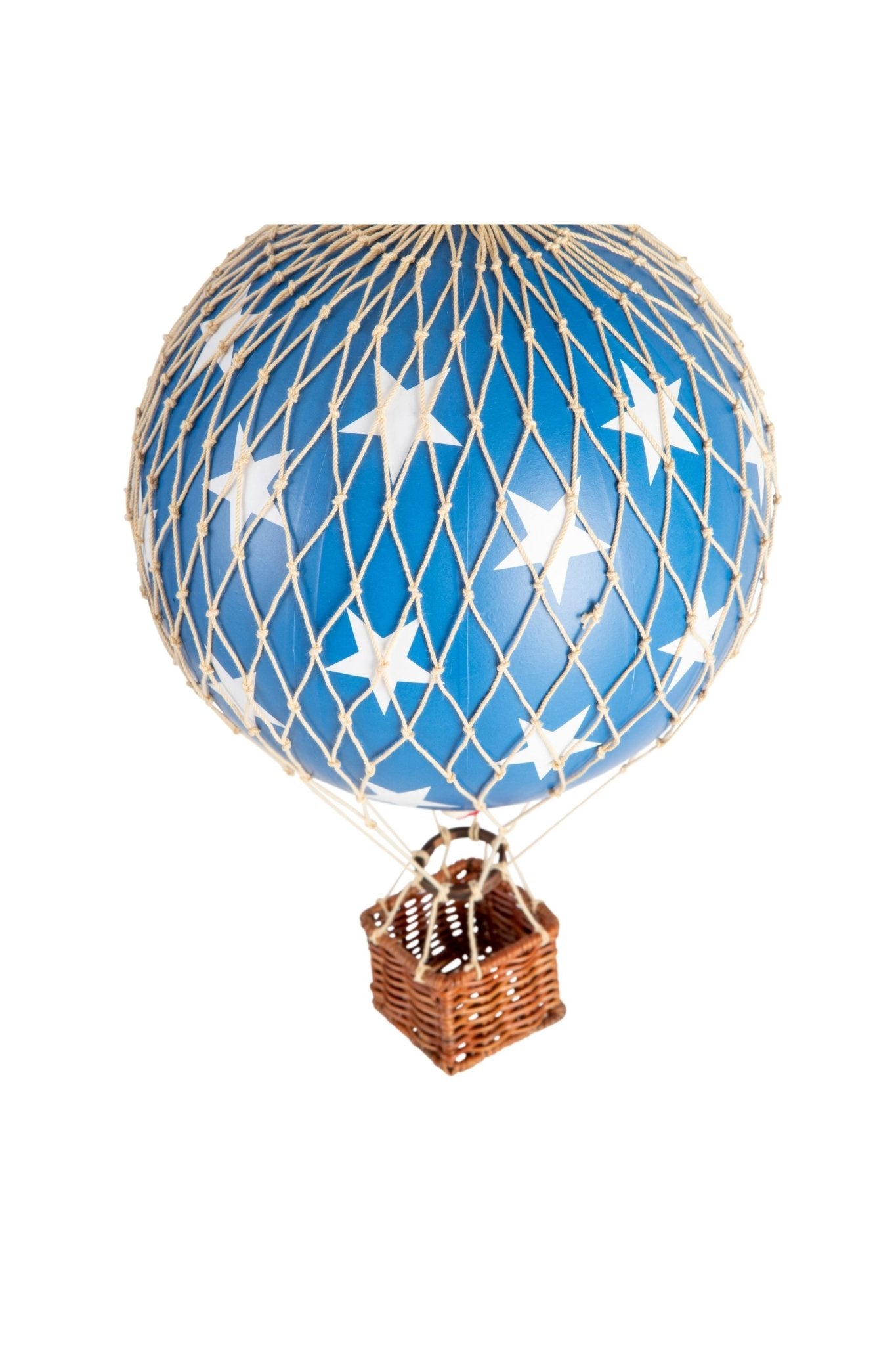 Luchtballon Travels Light - Blue Stars van Authentic Models | Kids Conceptstore Le Fanfare