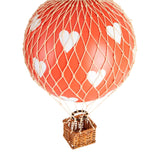 Luchtballon Travels Light - Red Hearts van Authentic Models | Kids Conceptstore Le Fanfare