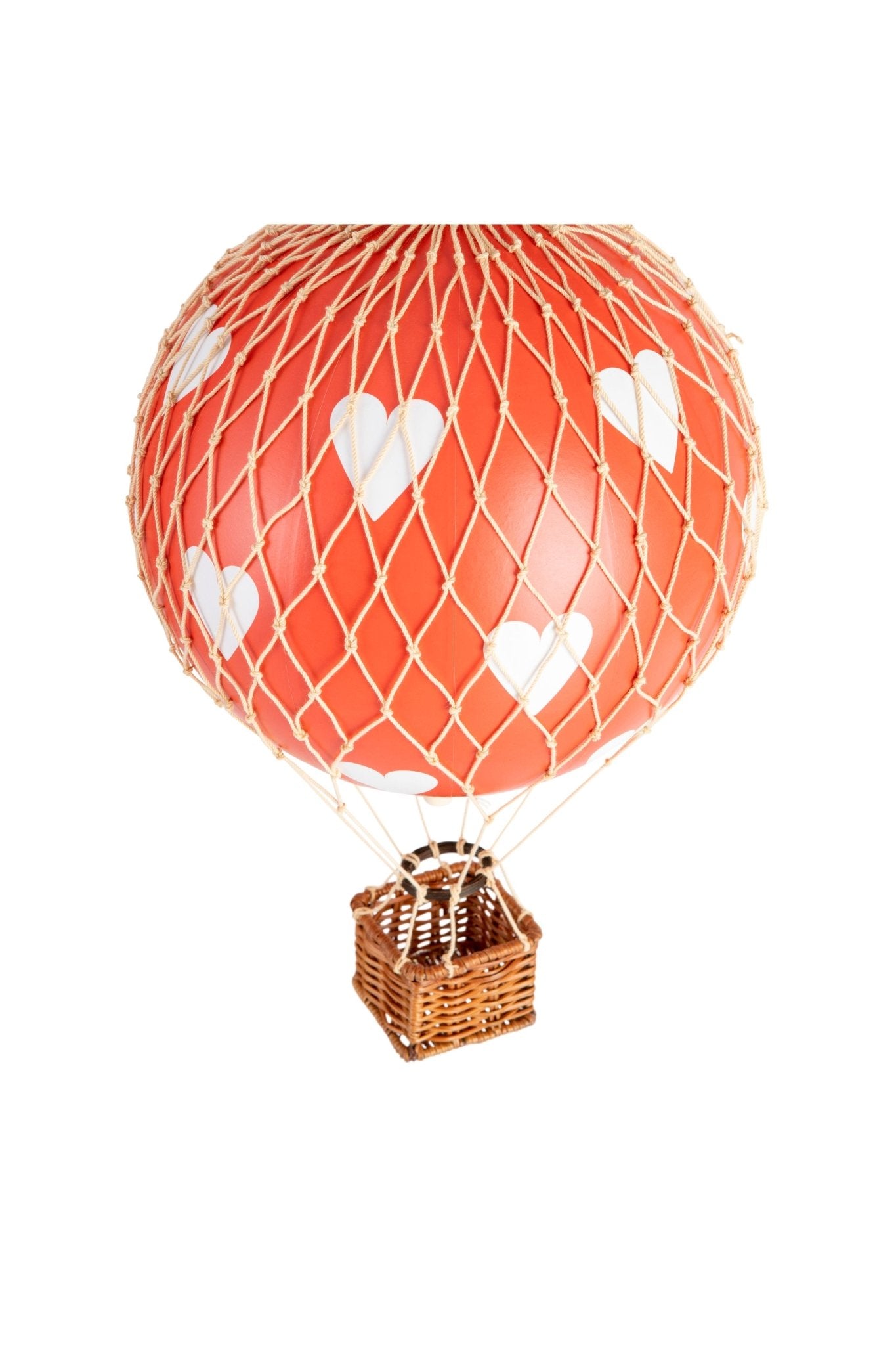 Luchtballon Travels Light - Red Hearts van Authentic Models | Kids Conceptstore Le Fanfare