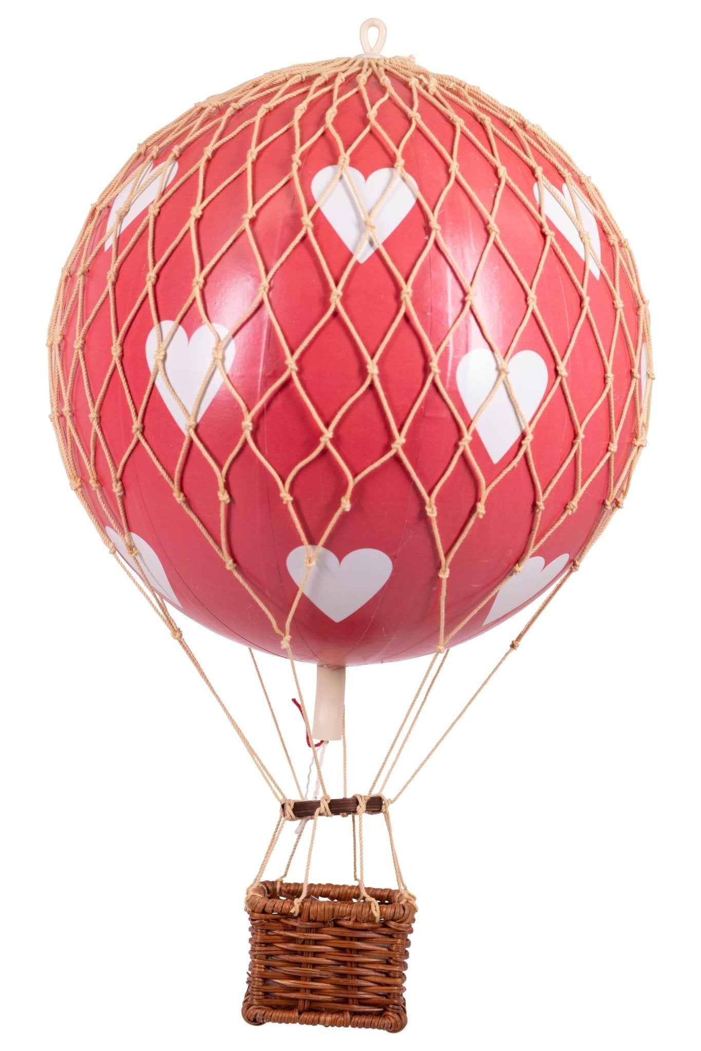 Luchtballon Travels Light - Red Hearts van Authentic Models | Kids Conceptstore Le Fanfare