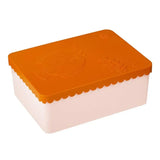 Lunch box 3 compartimenten fish orange+light pink van Blafre | Kids Conceptstore Le Fanfare