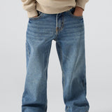 LVB 555 Relaxed Straight Jeans - Burbank van Levi's | Kids Conceptstore Le Fanfare