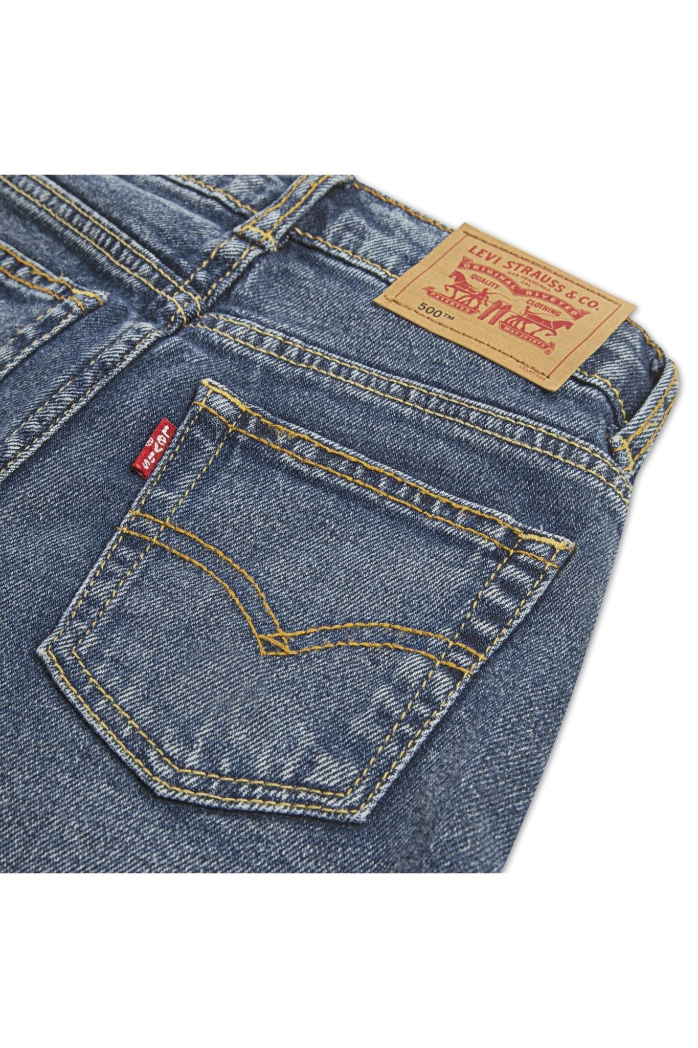 LVB 555 Relaxed Straight Jeans - Burbank van Levi's | Kids Conceptstore Le Fanfare