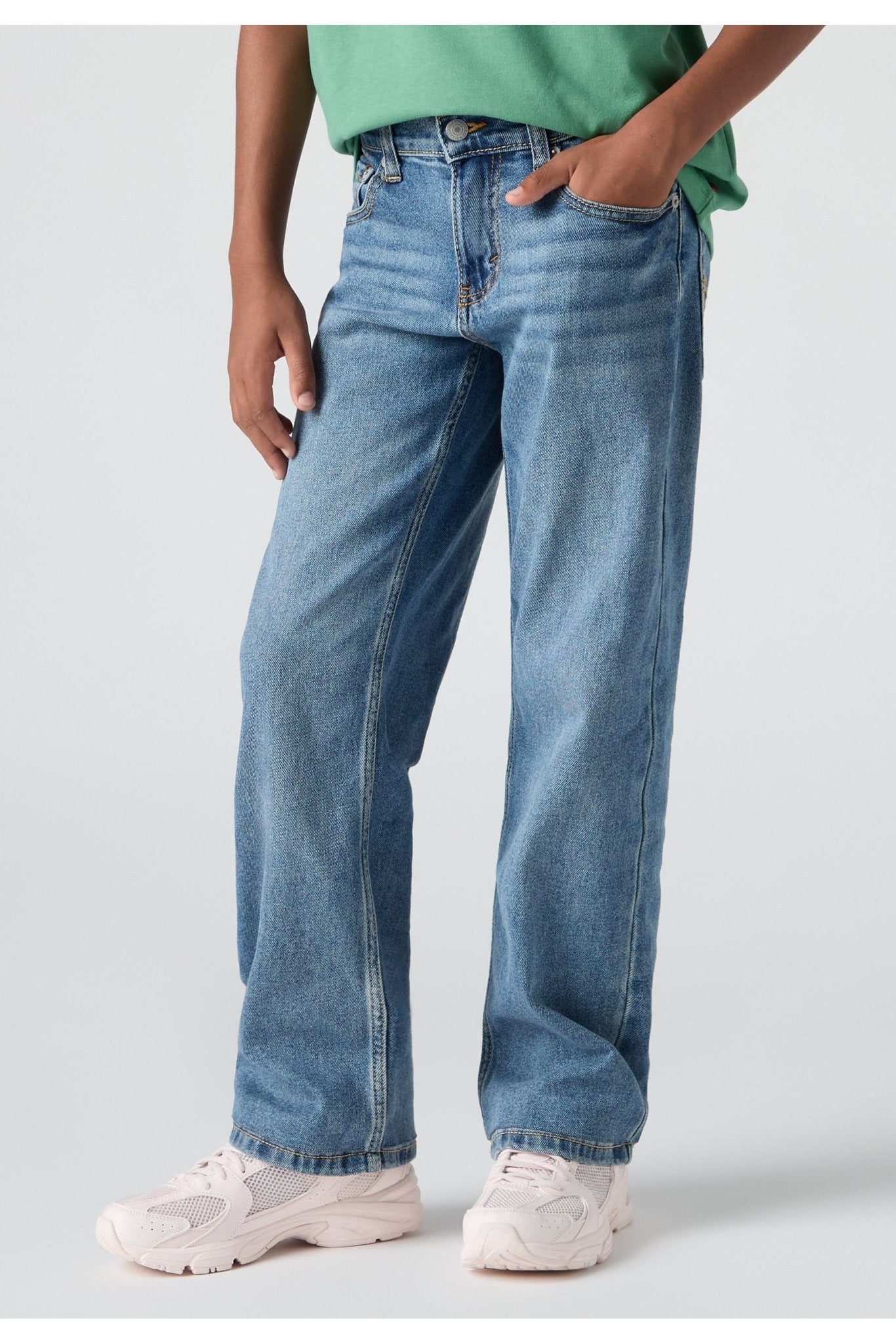 LVB 555 Relaxed Straight Jeans - Burbank van Levi's | Kids Conceptstore Le Fanfare