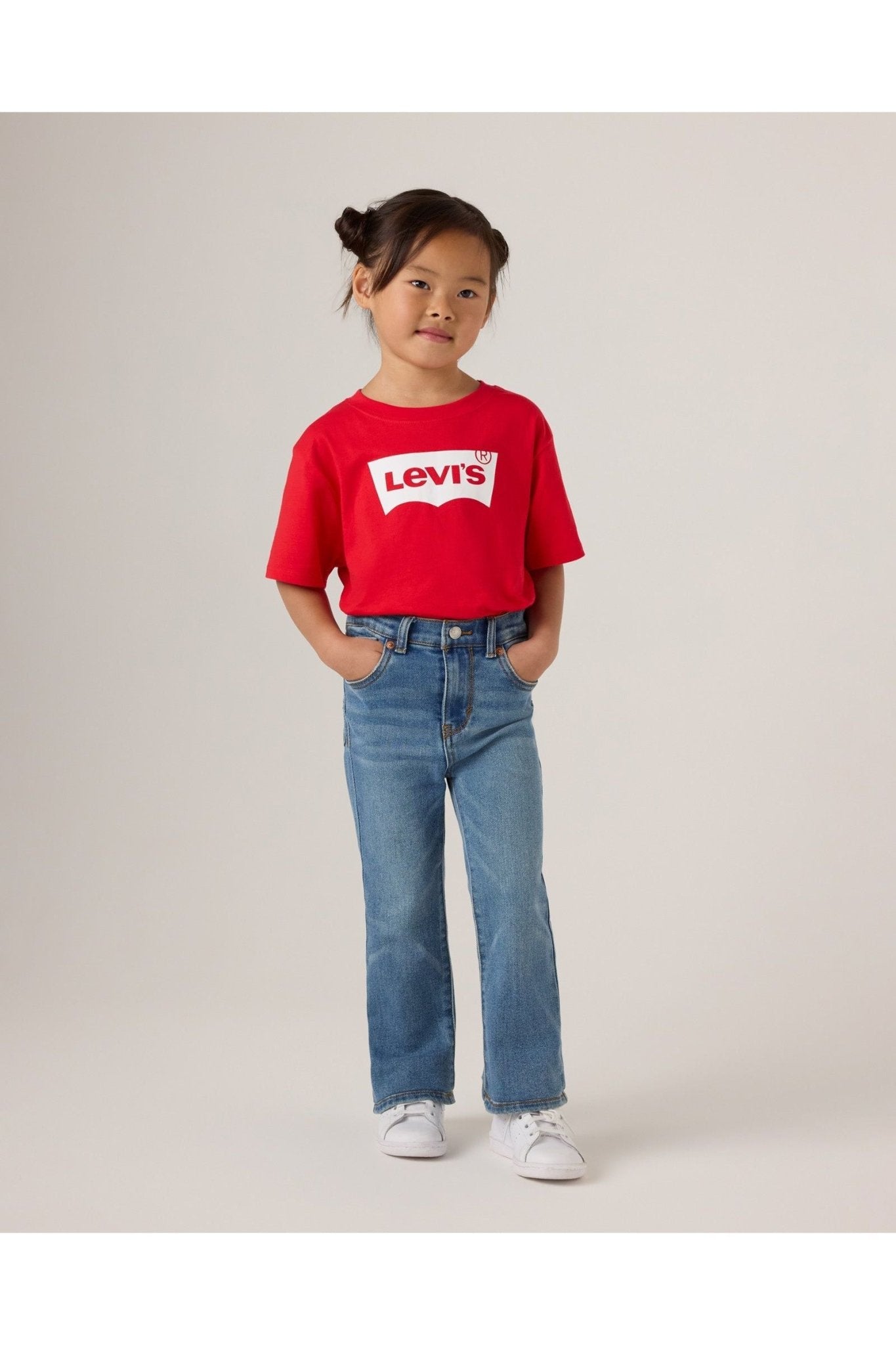 LVG 726 High Rise Flare Jean - Clean Getaway van Levi's | Kids Conceptstore Le Fanfare
