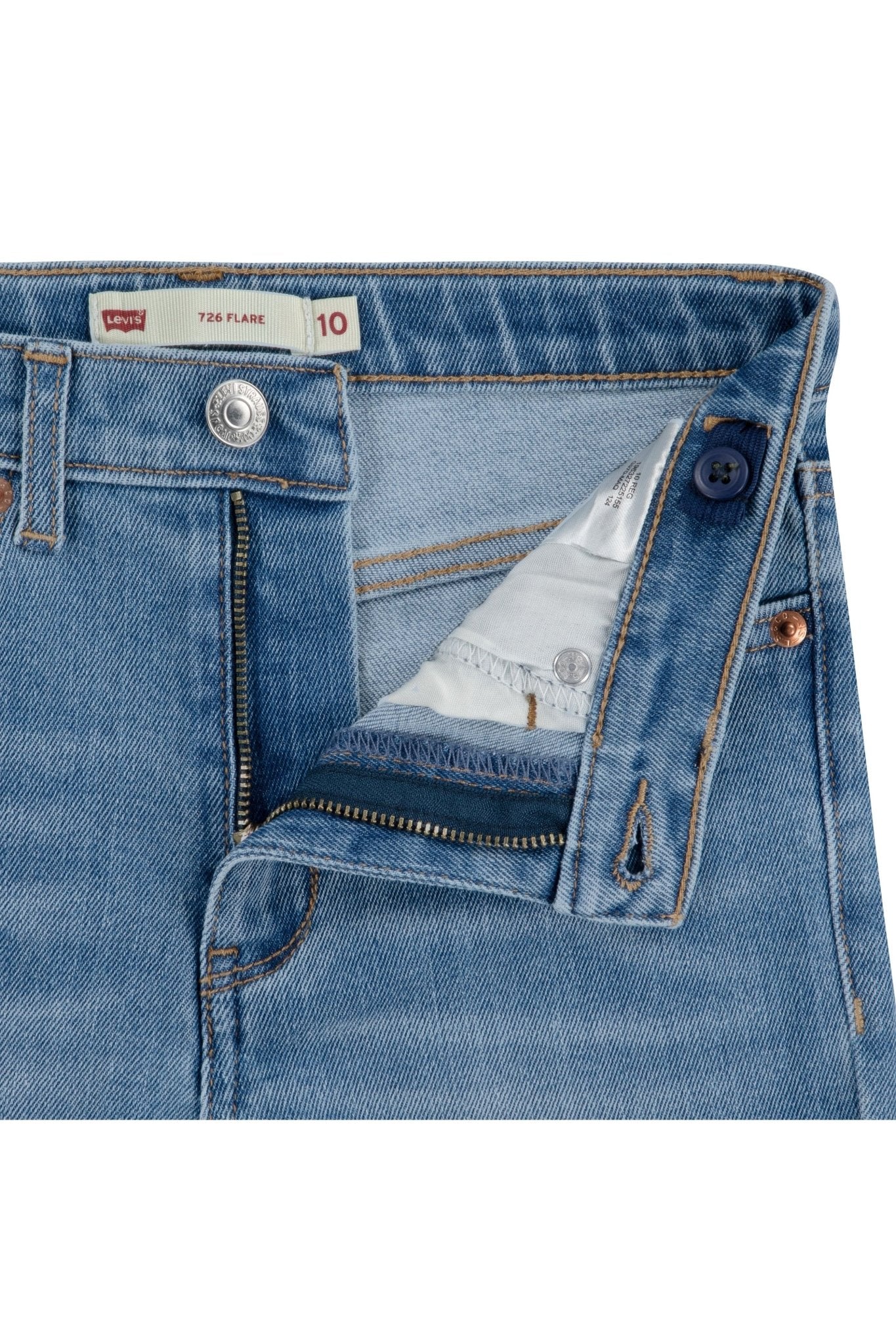 LVG 726 High Rise Flare Jean - Clean Getaway van Levi's | Kids Conceptstore Le Fanfare
