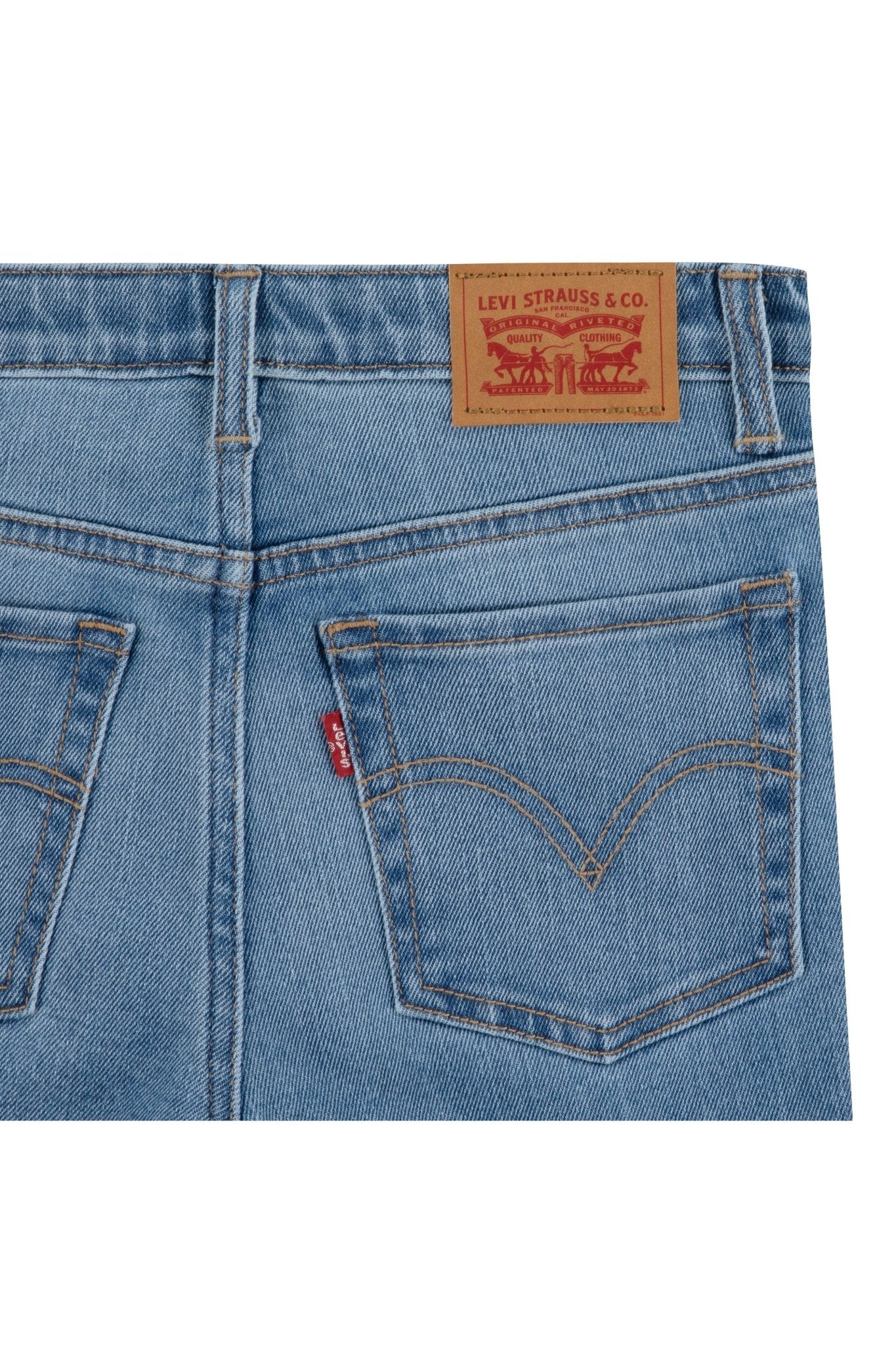 LVG 726 High Rise Flare Jean - Clean Getaway van Levi's | Kids Conceptstore Le Fanfare