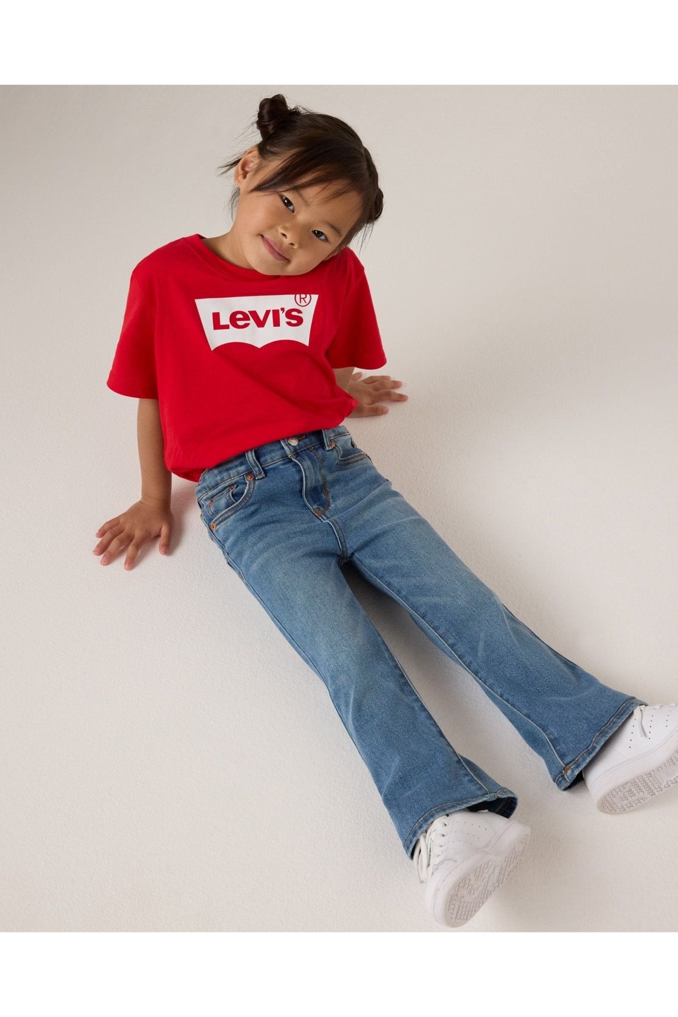 LVG 726 High Rise Flare Jean - Clean Getaway van Levi's | Kids Conceptstore Le Fanfare