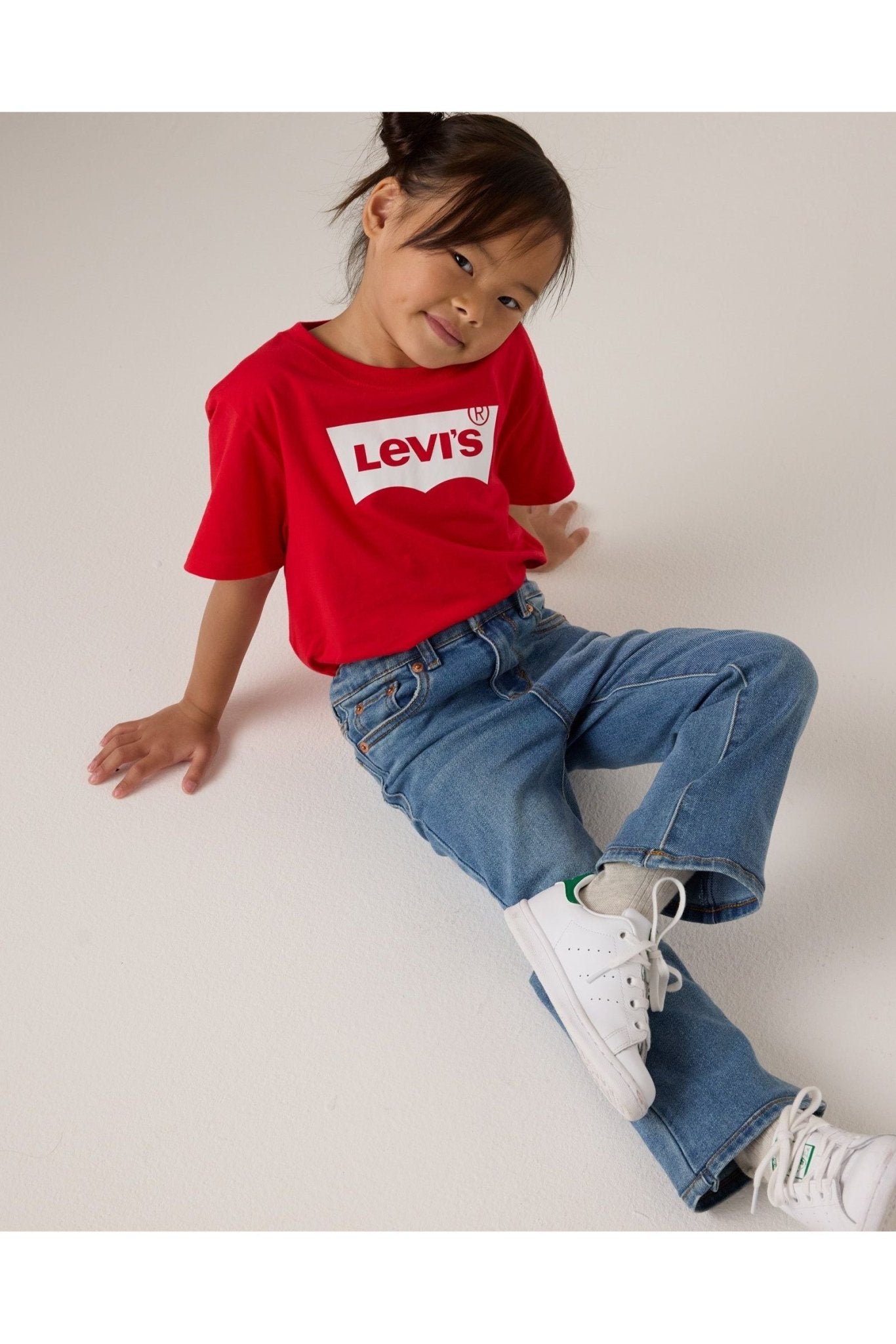 LVG 726 High Rise Flare Jean - Clean Getaway van Levi's | Kids Conceptstore Le Fanfare