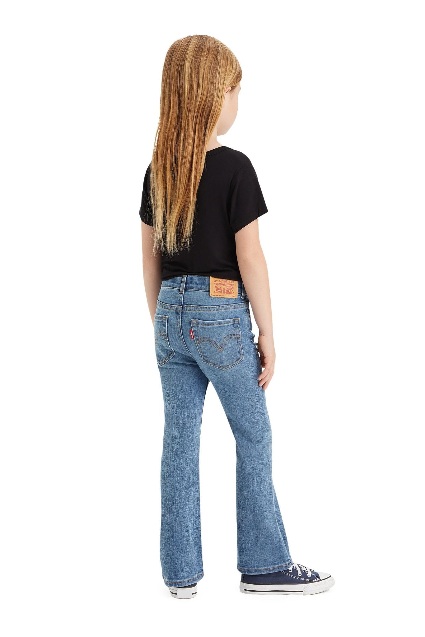 LVG 726 High Rise Flare Jean - Clean Getaway van Levi's | Kids Conceptstore Le Fanfare