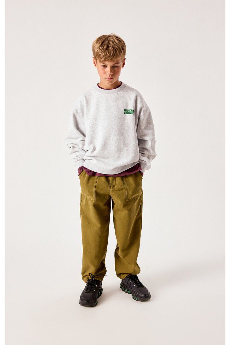 Lycaz pants - Mousse vintage van American Vintage | Kids Conceptstore Le Fanfare