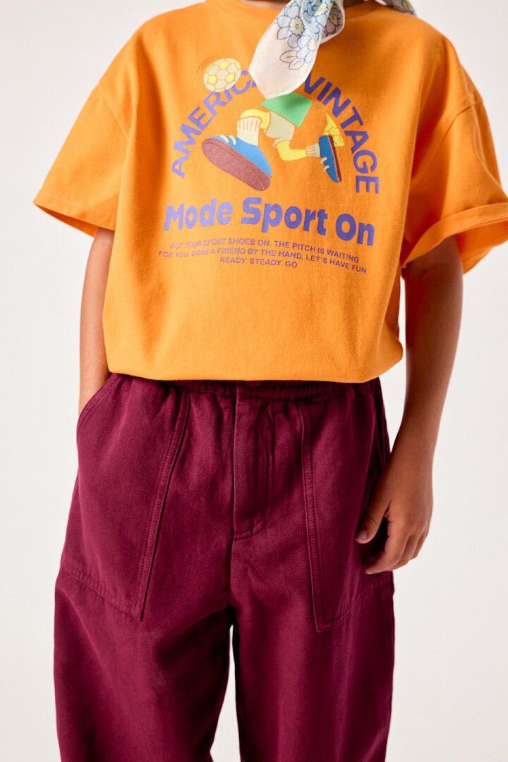 Lycaz pants - Vigne vintage van American Vintage | Kids Conceptstore Le Fanfare