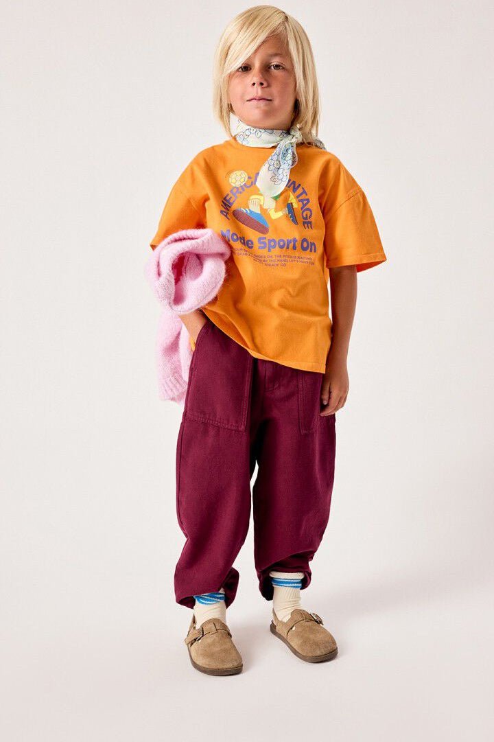 Lycaz pants - Vigne vintage van American Vintage | Kids Conceptstore Le Fanfare