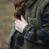 Mackay dress - blue van 1+ in the family | Kids Conceptstore Le Fanfare