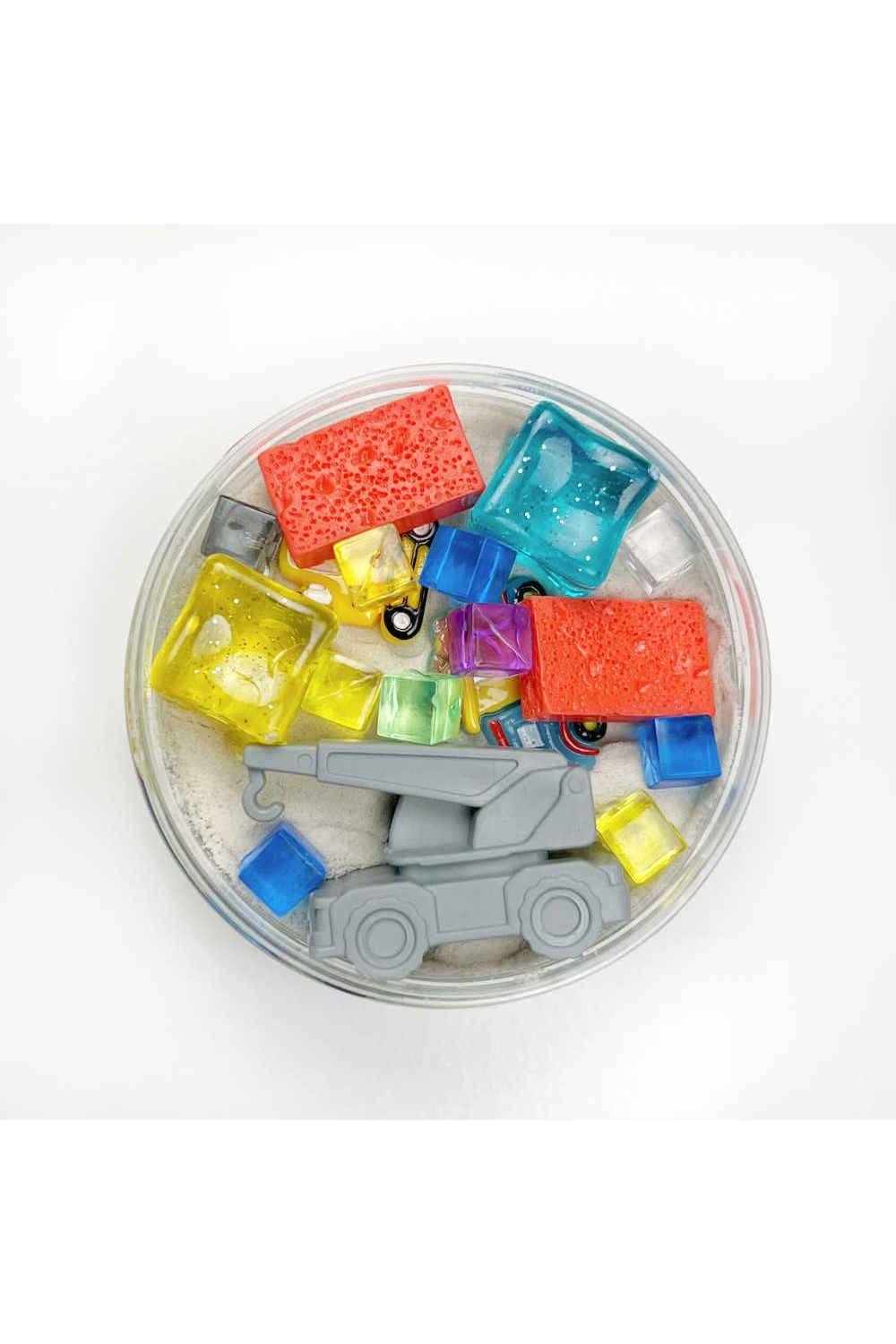 Magic Sand Construction Surprise Pot van Invitation to Imagine | Kids Conceptstore Le Fanfare