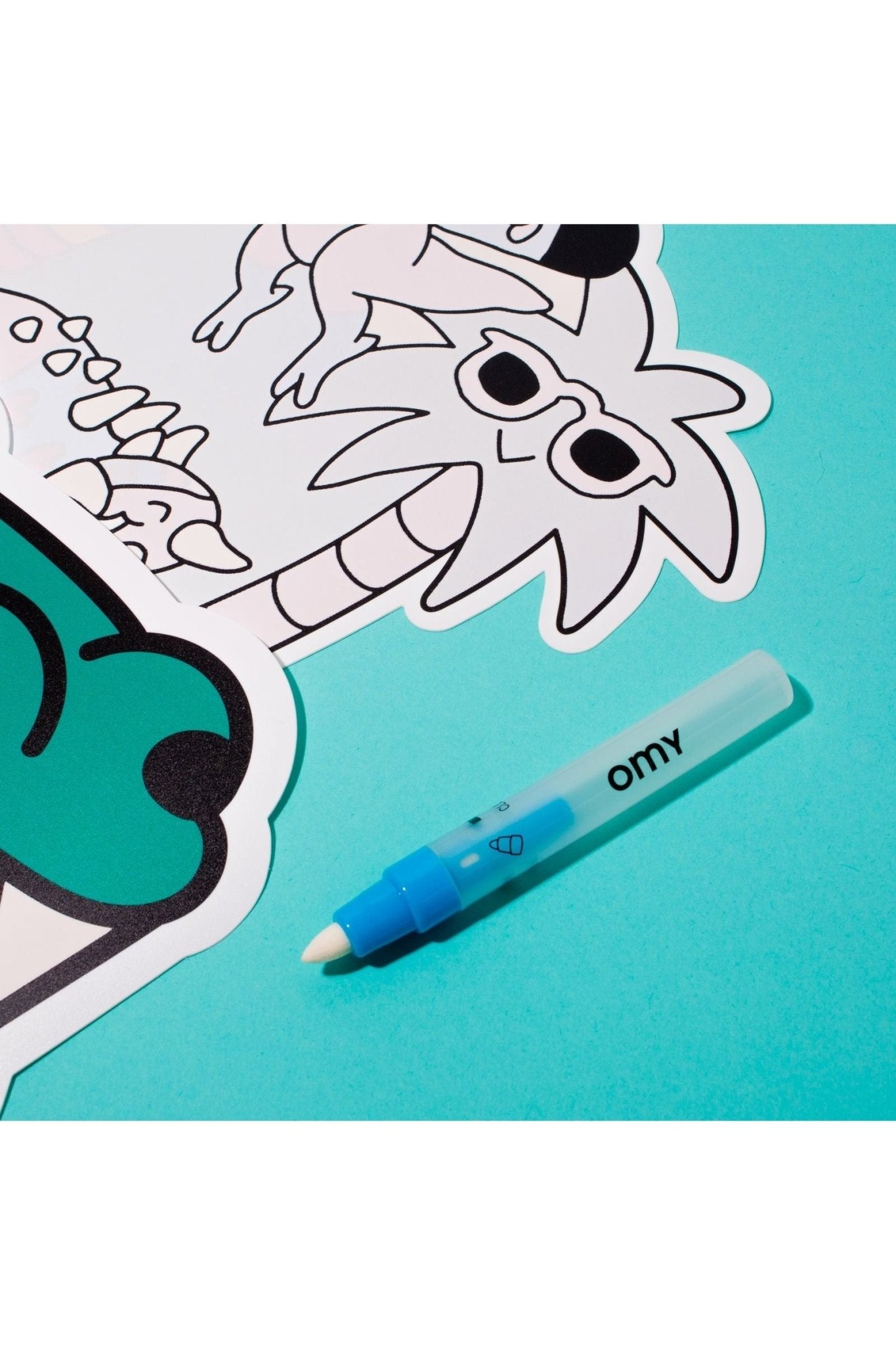 MAGIC WATER PLACEMATS - DINO van OMY | Kids Conceptstore Le Fanfare