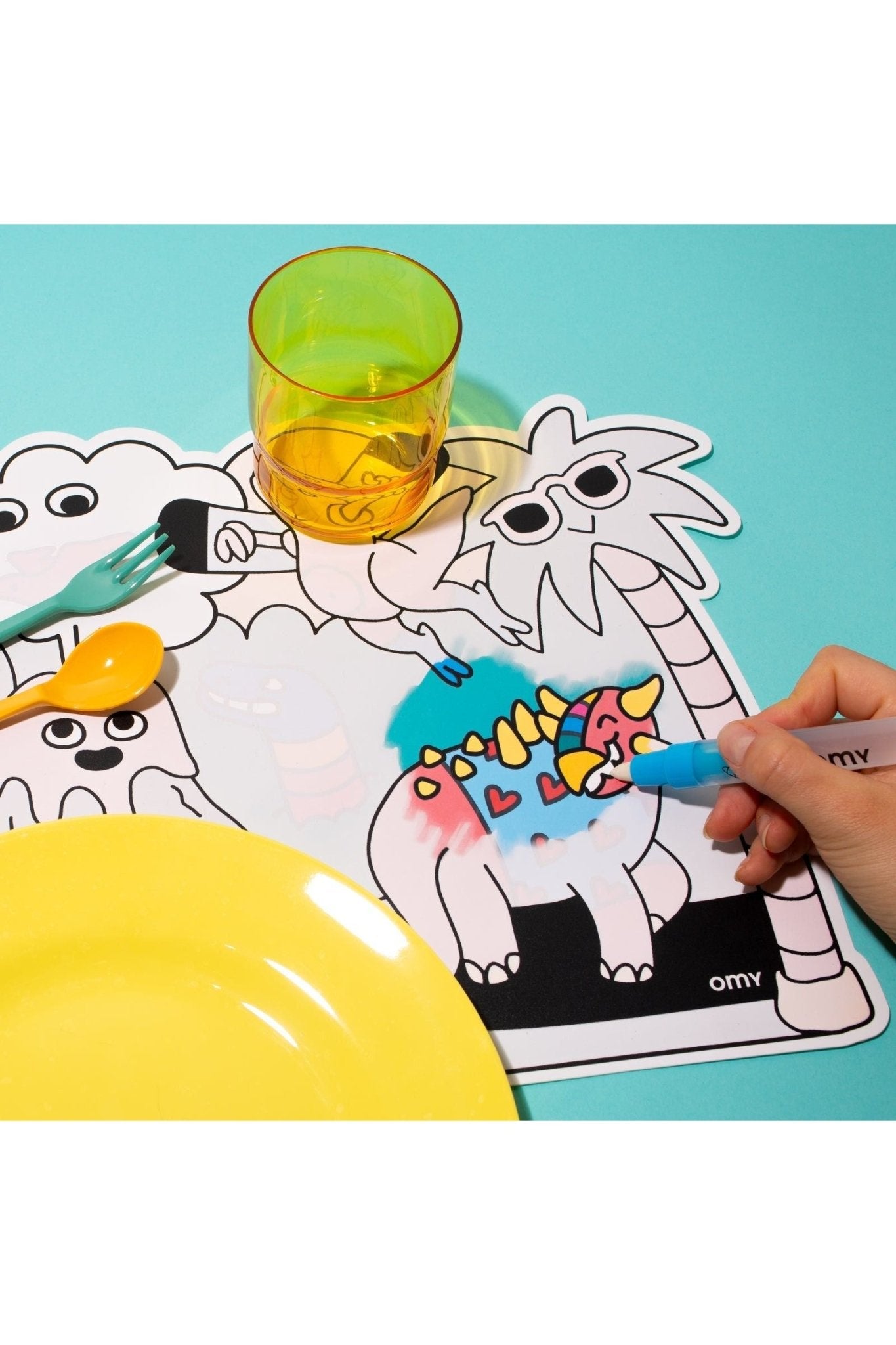 MAGIC WATER PLACEMATS - DINO van OMY | Kids Conceptstore Le Fanfare