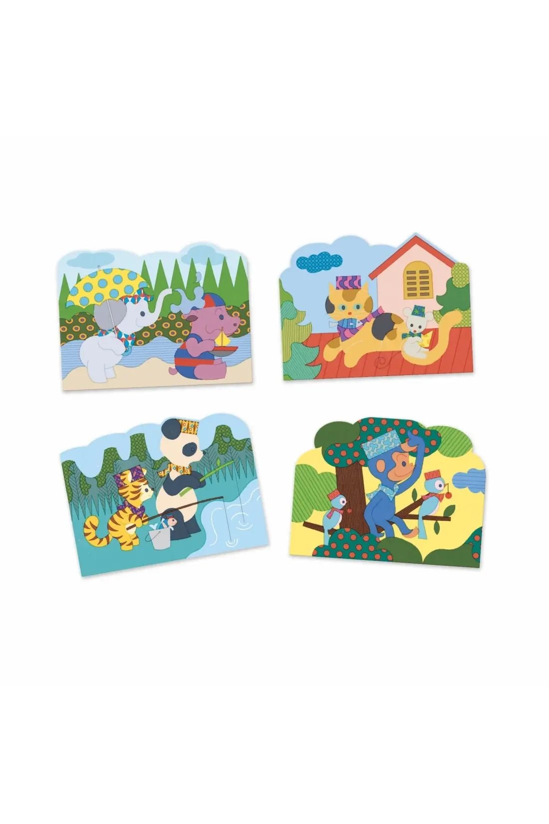 Magisch kleuren. Buiten verstopt. van Djeco | Kids Conceptstore Le Fanfare
