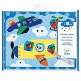 Magisch kleuren. Verborgen in de lucht. van Djeco | Kids Conceptstore Le Fanfare