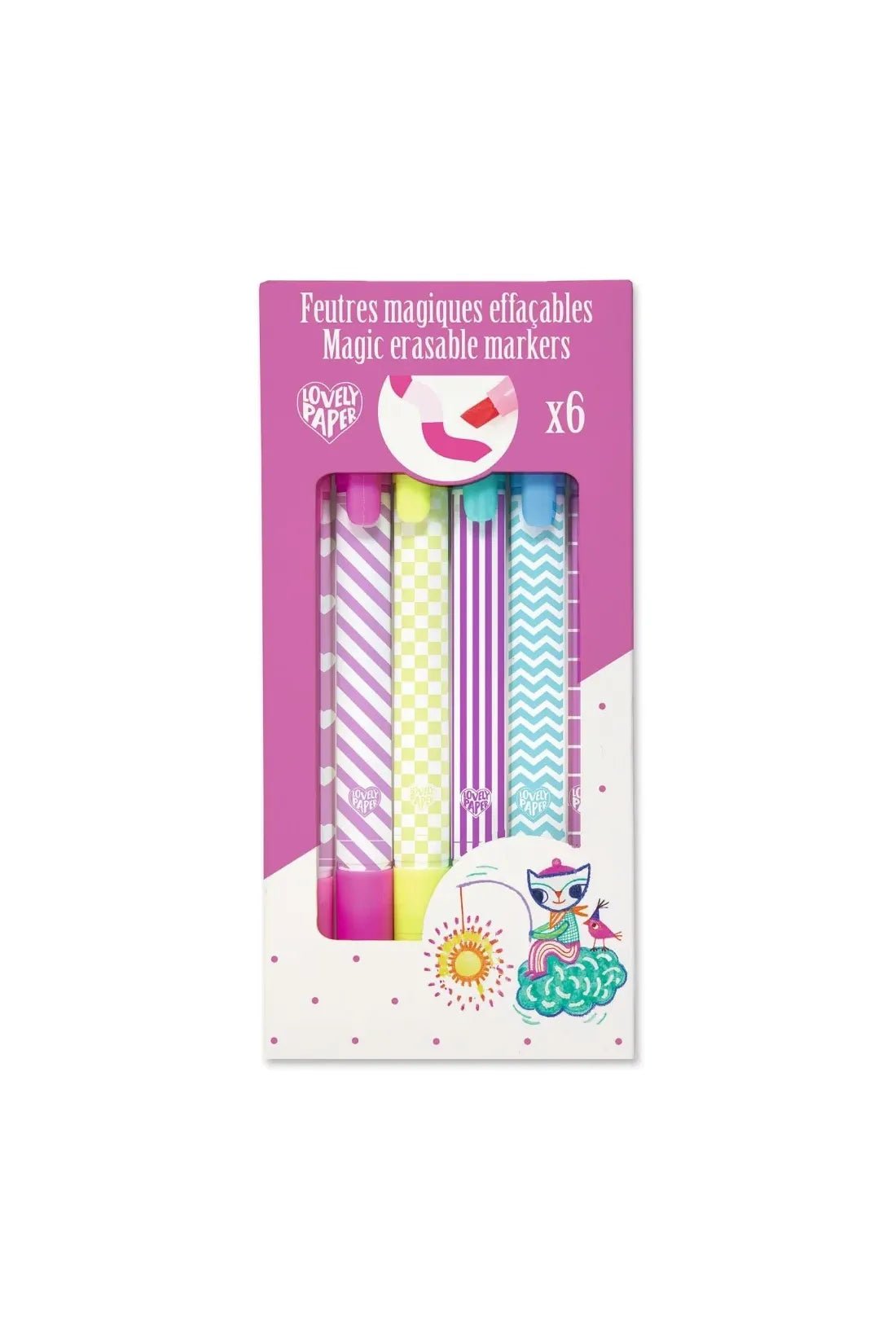 Magische viltstiften 6st van Djeco | Kids Conceptstore Le Fanfare