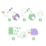 Magische vingerverf - Kleine vormen