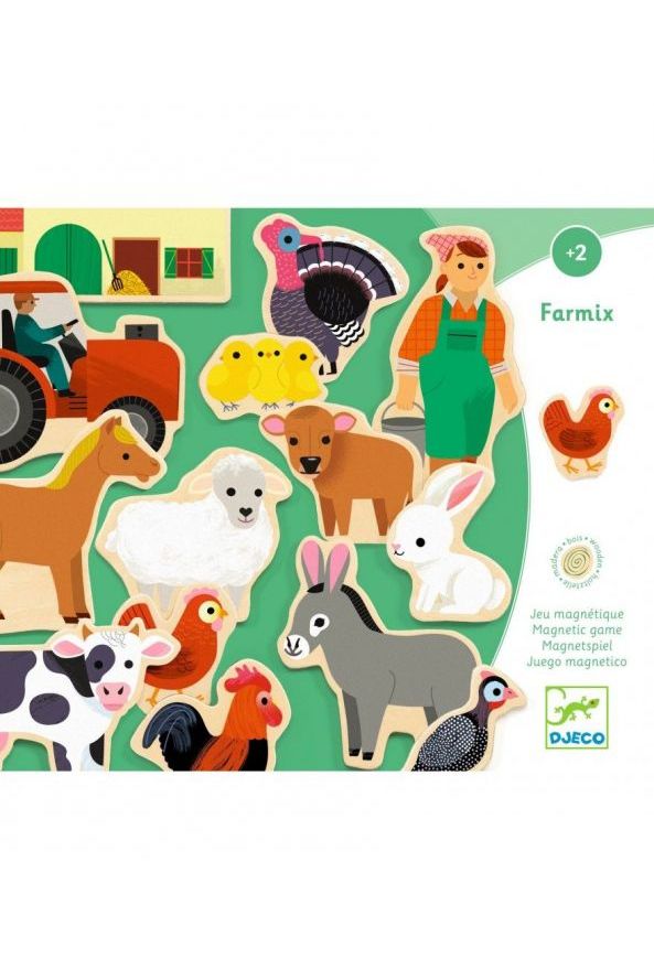 Magneten - Boerderij van Djeco | Kids Conceptstore Le Fanfare