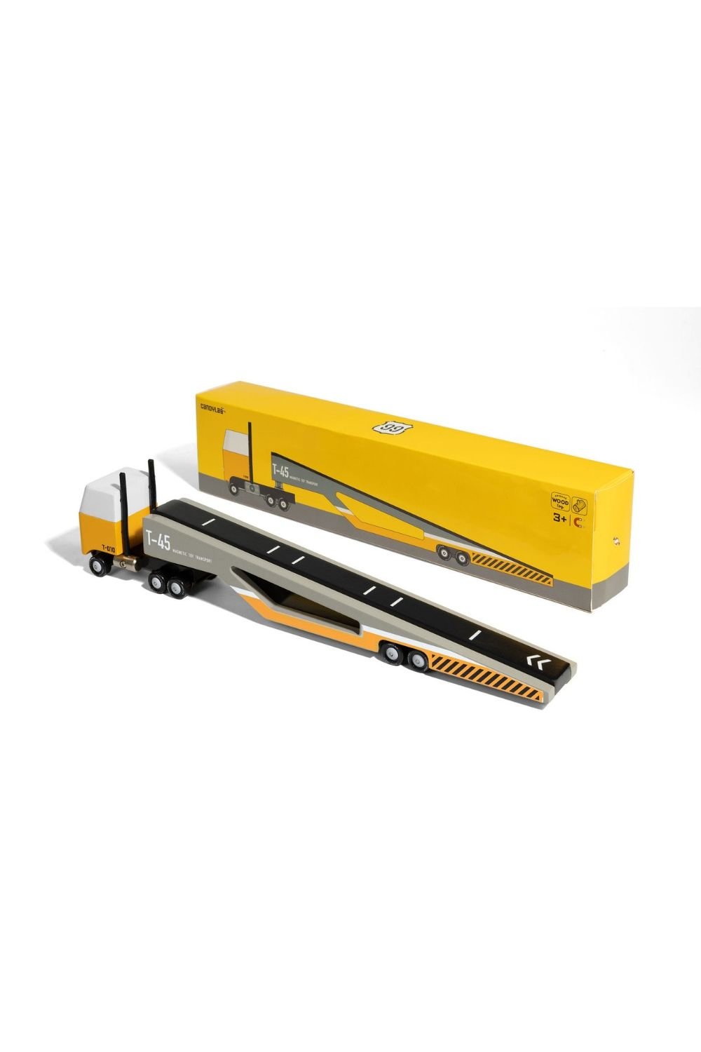Magnetic Car Transporter van Candylab Toys | Kids Conceptstore Le Fanfare