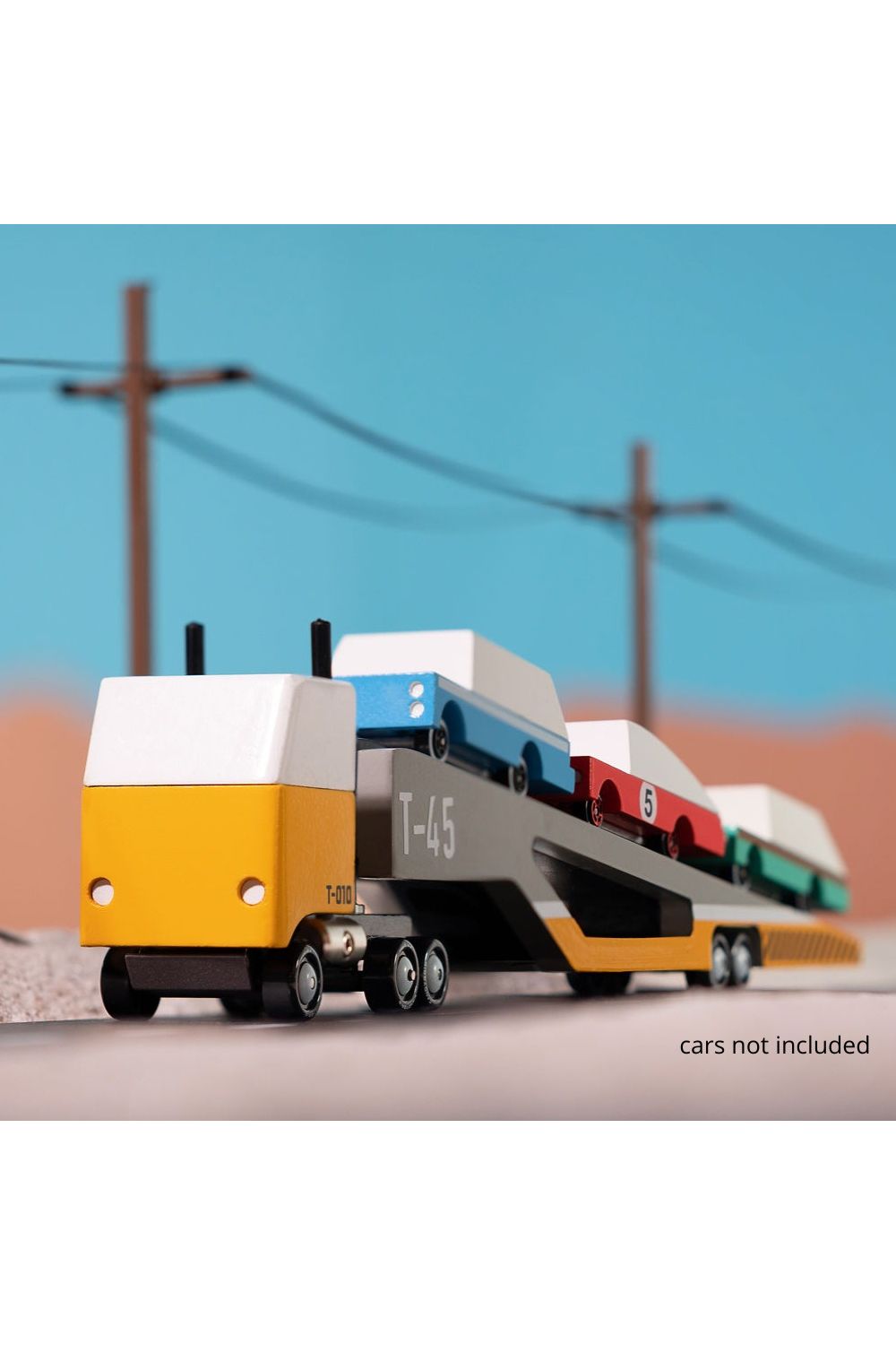 Magnetic Car Transporter van Candylab Toys | Kids Conceptstore Le Fanfare