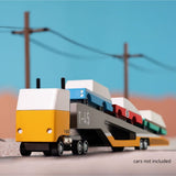 Magnetic Car Transporter van Candylab Toys | Kids Conceptstore Le Fanfare