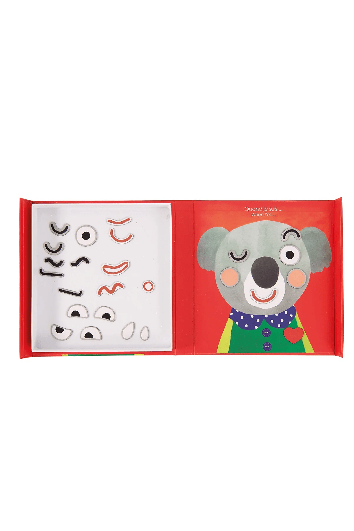 Magnetisch Spel Uitdrukkingen Les Popipop van Moulin Roty | Kids Conceptstore Le Fanfare