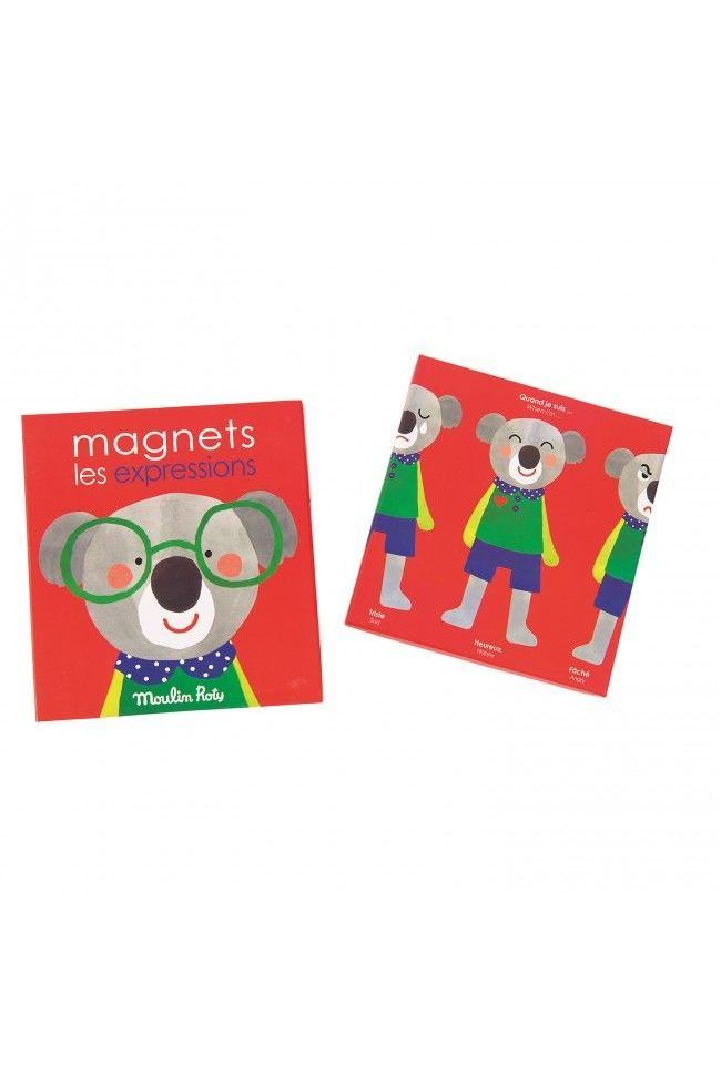 Magnetisch Spel Uitdrukkingen Les Popipop van Moulin Roty | Kids Conceptstore Le Fanfare