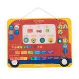 Magnetische kalender (45 magneten) - Les Popipop van Moulin Roty | Kids Conceptstore Le Fanfare