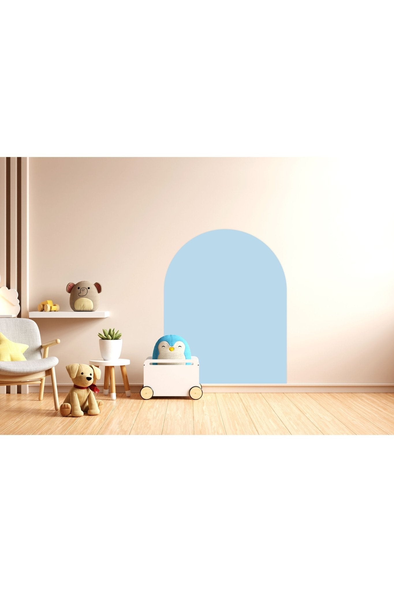 Magnetische Muursticker 95x75cm | Clever Blue van Cleverclixx | Kids Conceptstore Le Fanfare
