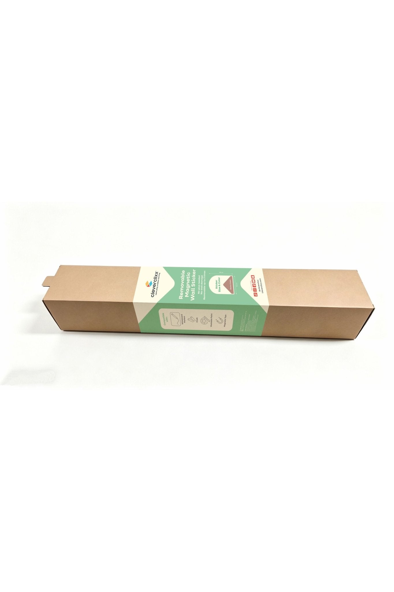 Magnetische muursticker 95x75cm | Mocha Cream van Cleverclixx | Kids Conceptstore Le Fanfare
