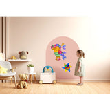 Magnetische Muursticker 95x75cm | Soft Nude van Cleverclixx | Kids Conceptstore Le Fanfare