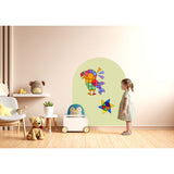 Magnetische Muursticker 95x75cm | Soft Olive van Cleverclixx | Kids Conceptstore Le Fanfare