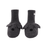 Maicer Merino Wool Booties | Koala - Cloudy Grey Melange van Donsje Amsterdam | Kids Conceptstore Le Fanfare