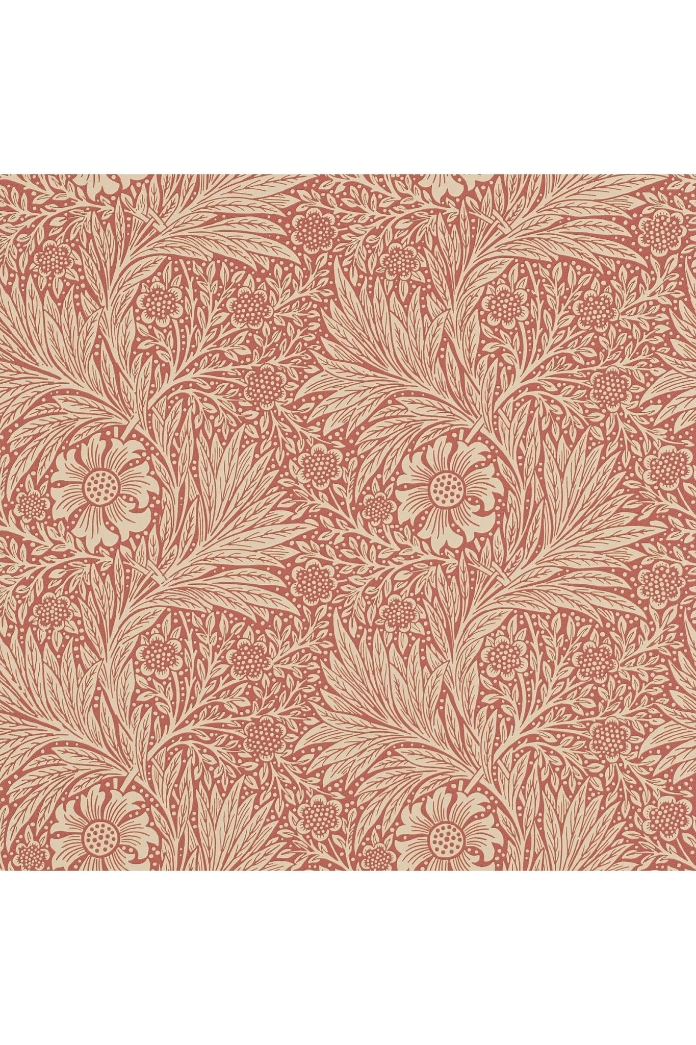 Marigold Wallpaper - Brick/Manilla van Morris & Co | Kids Conceptstore Le Fanfare