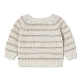Maverick cardigan - cream-toasted van Li&me | Kids Conceptstore Le Fanfare