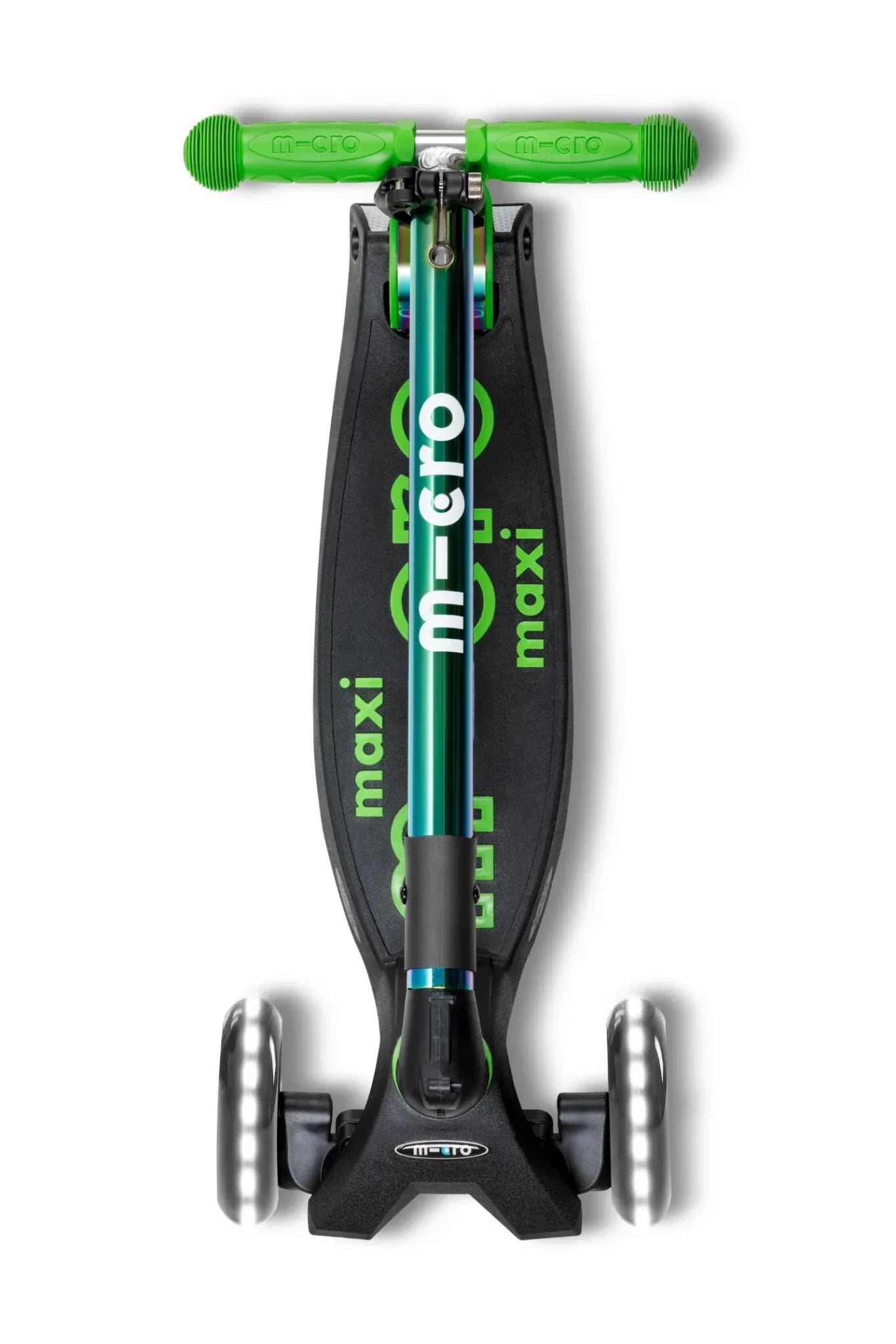 Maxi Micro Foldable LED Neochrome green van Micro Step | Kids Conceptstore Le Fanfare