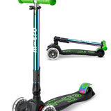 Maxi Micro Foldable LED Neochrome green van Micro Step | Kids Conceptstore Le Fanfare