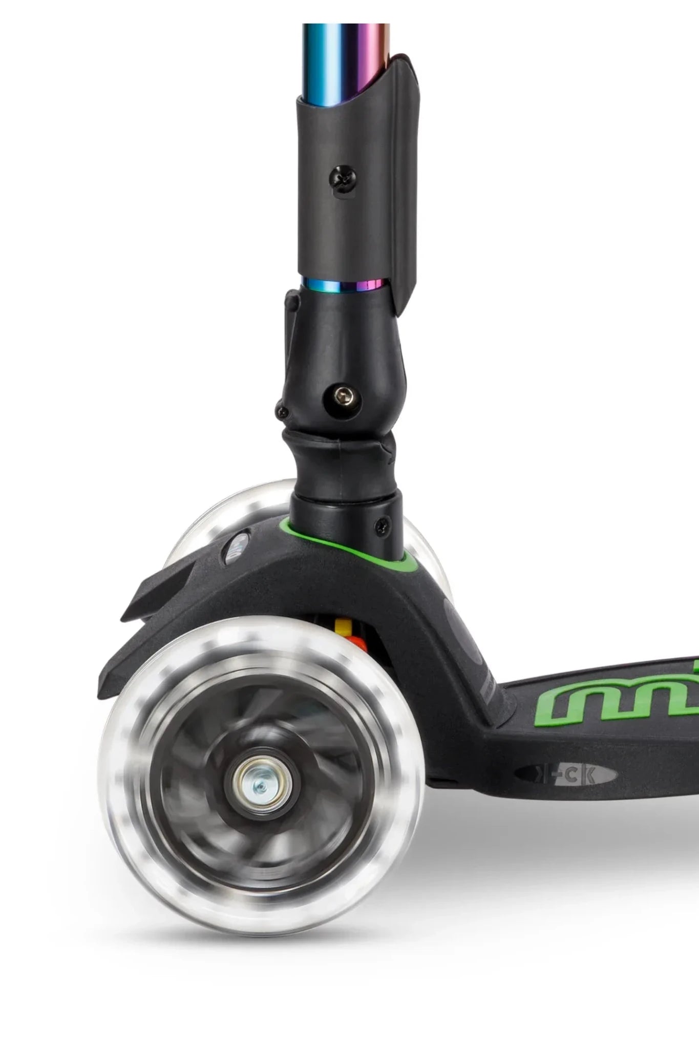 Maxi Micro Foldable LED Neochrome green van Micro Step | Kids Conceptstore Le Fanfare